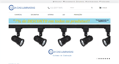 Desktop Screenshot of luminarias.com.br